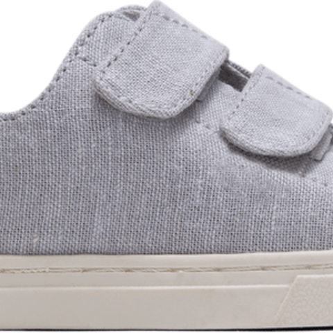 Glacier Gray Intricate Chambray Tiny TOMS Lenny Double Strap Sneakers