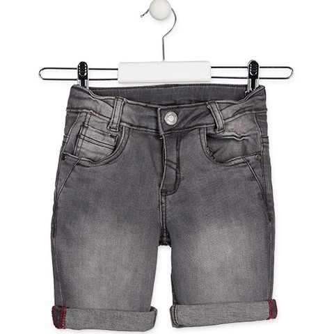 Essential collection shorts in denim for boy
