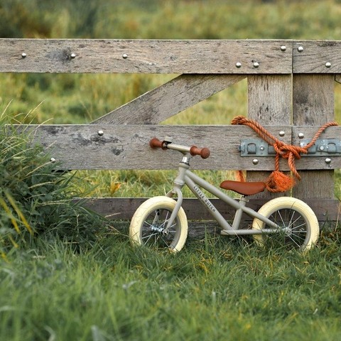 LITTLE DUTCH. Μεταλλικό ποδήλατο ισορροπίας (olive)